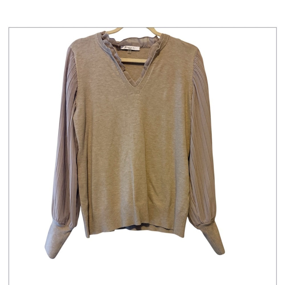 Sioni Milano Tan Sweater - Size L